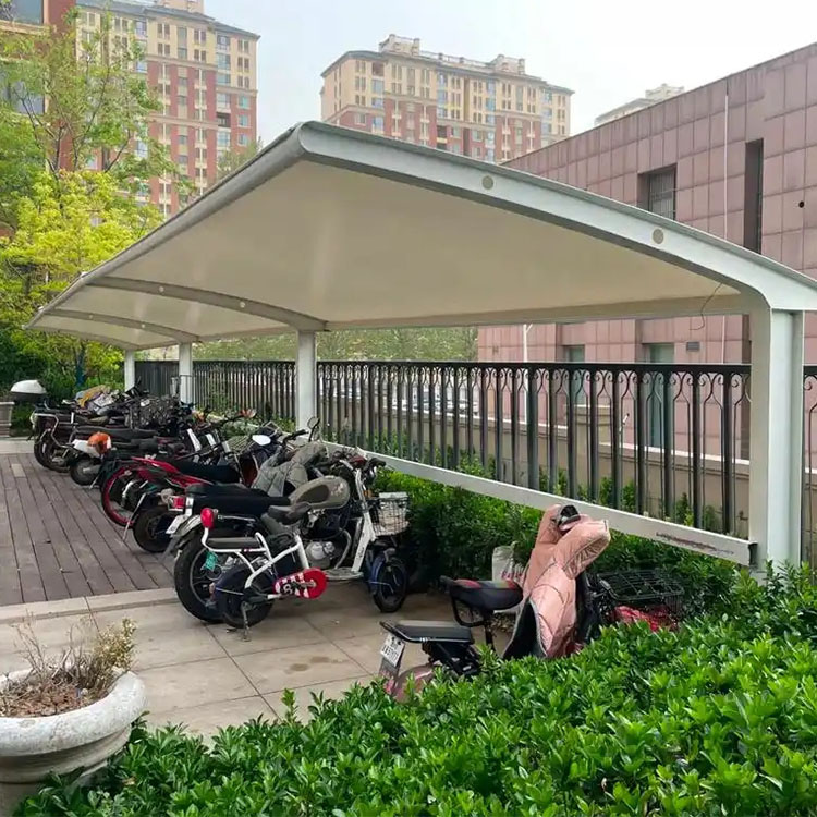 文水县膜结构电动车棚